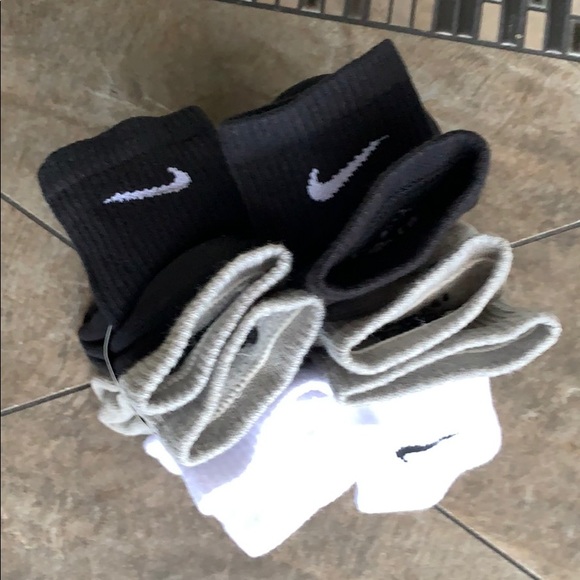 NIKE EVERYDAY COTTON CUSHIONED CREW SOCKS MEN’S - Picture 9 of 14